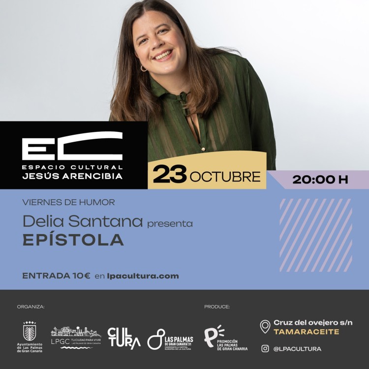 Imagen de un evento Delia Santana, "Epístola"