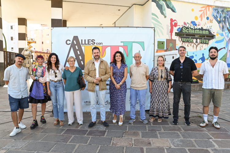 Imagen de una noticia «LPGC. Calles con arte» reivindica Schamann como espacio para vivir a través de la cultura