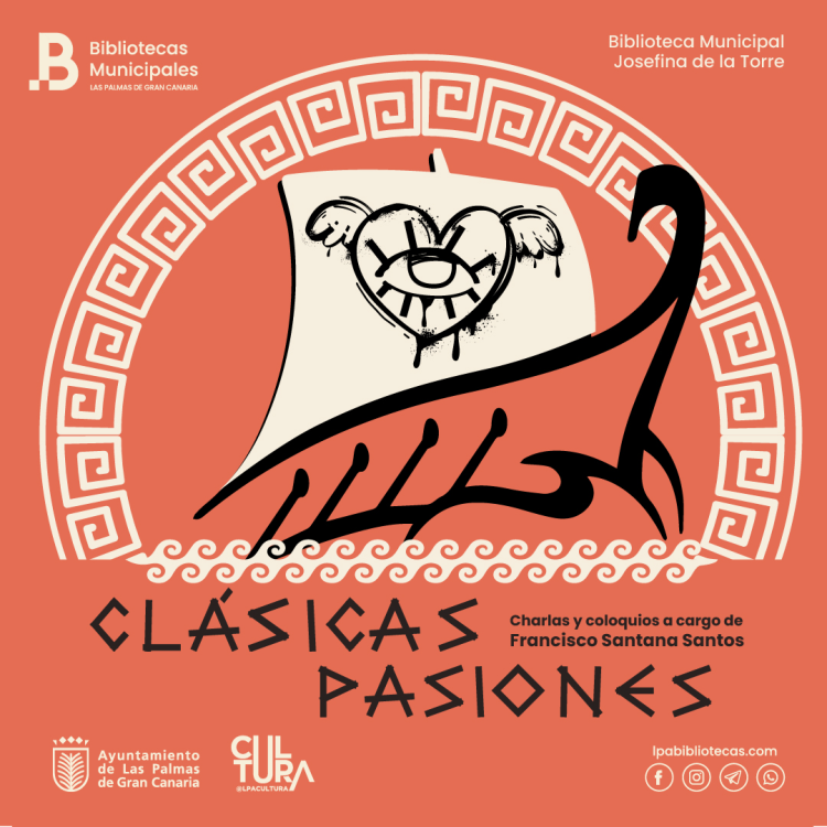 Imagen de una noticia «Clásicas pasiones» aborda de manera didáctica y divertida en la Biblioteca Josefina de la Torre el mundo grecolatino