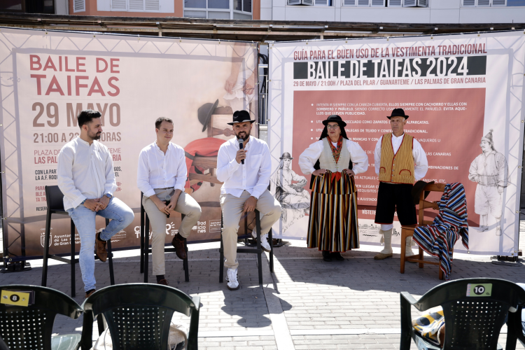 Imagen de una noticia La ciudad celebra el Día de Canarias con un gran Baile de Taifas en la plaza del Pilar de Guanarteme