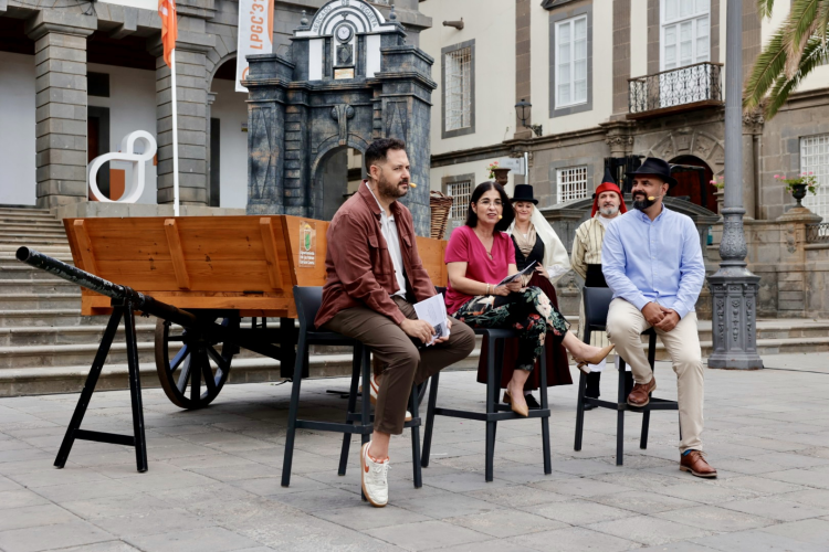 Imagen de una noticia La simbólica puerta del Mercado de Vegueta, protagonista de la carreta con la que la capital participará en la Romería del Pino